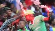 Gor Mahia fans v AFC Leopards.