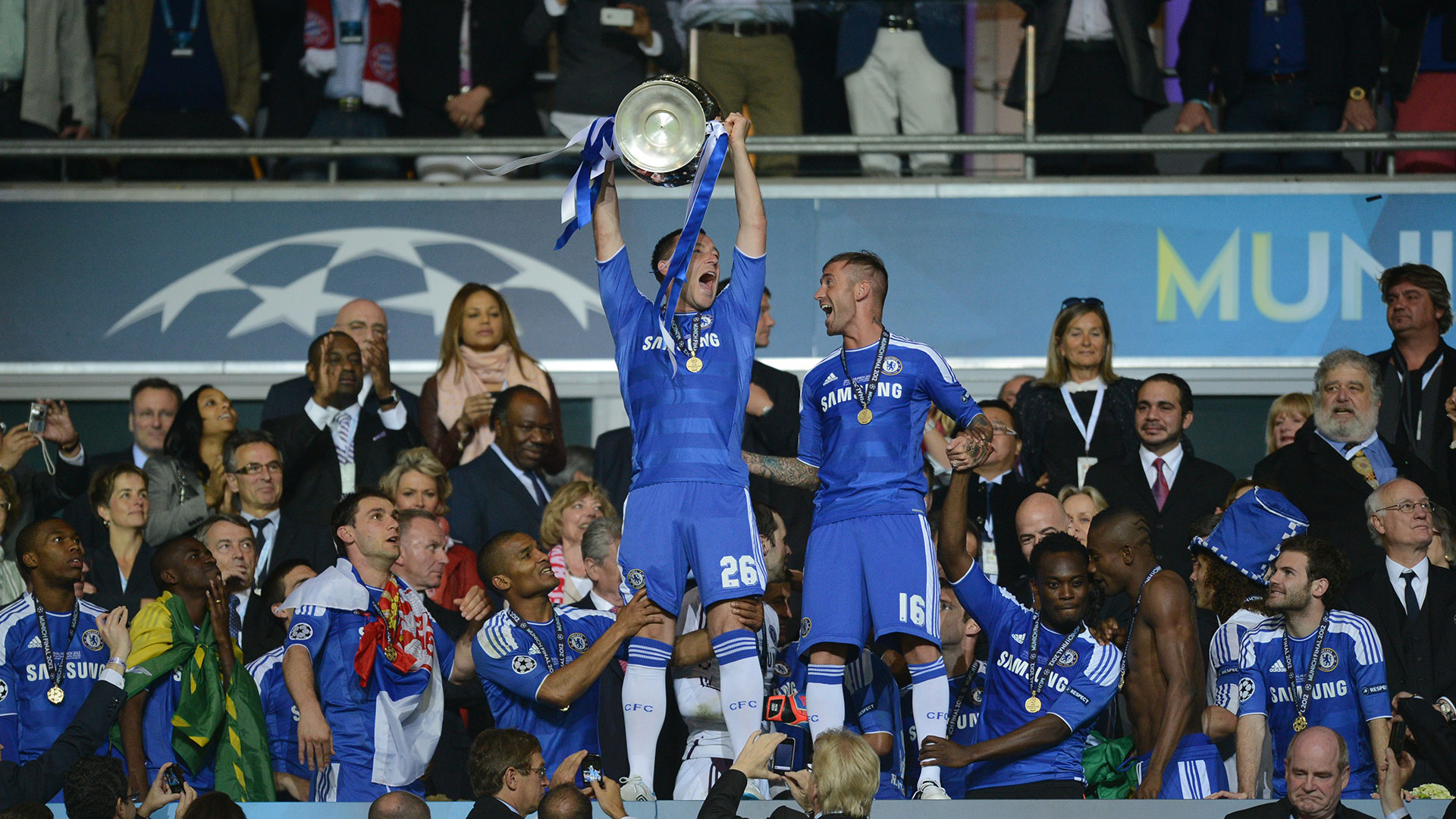 John Terry Chelsea Champions League final 2012 - Goal.com