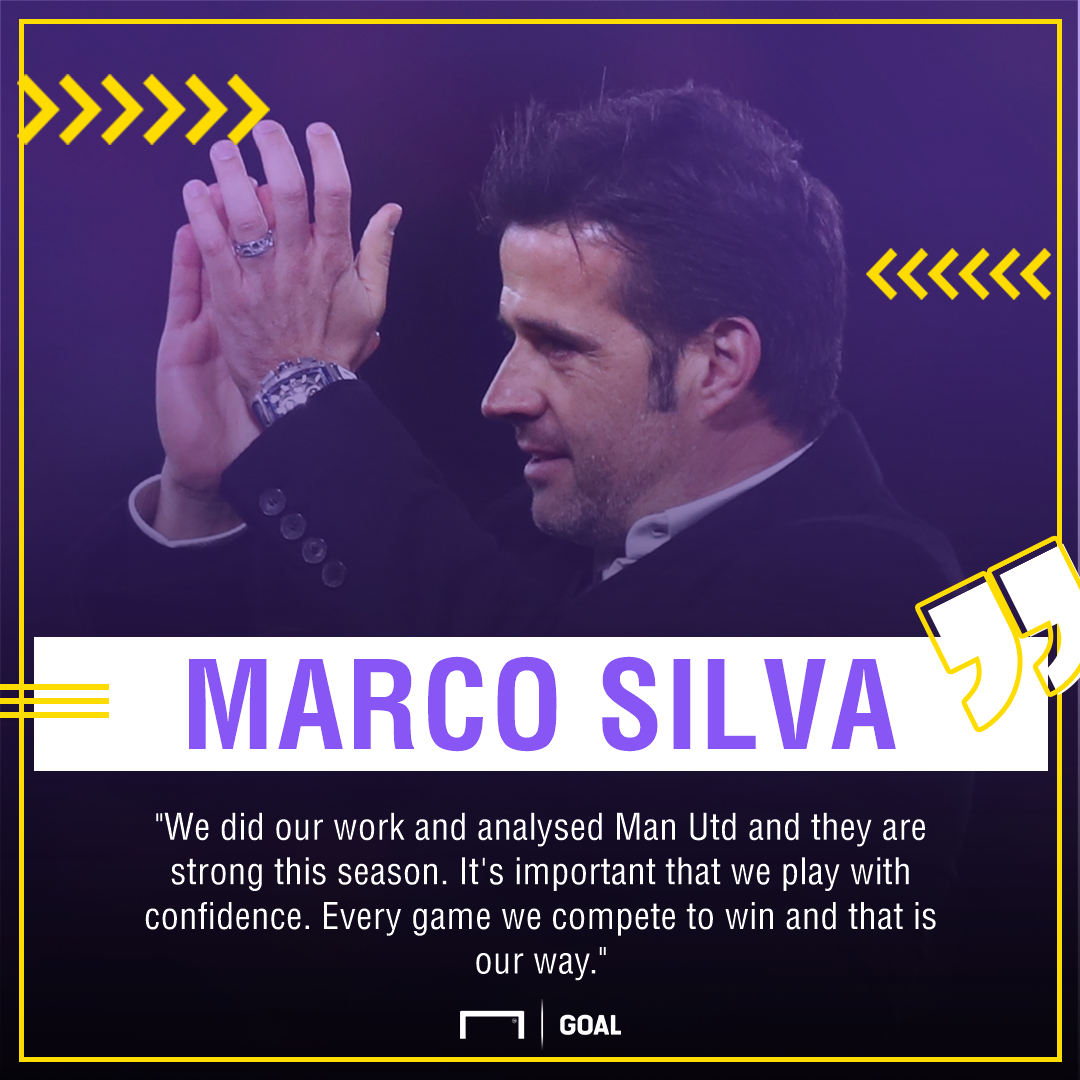 Marco Silva on Man Utd