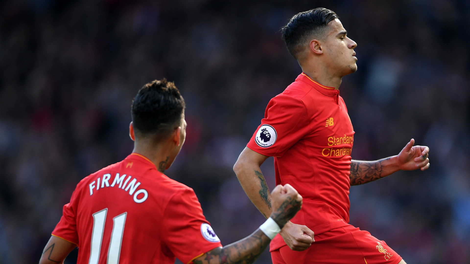 HD Phil Coutinho Roberto Firmino