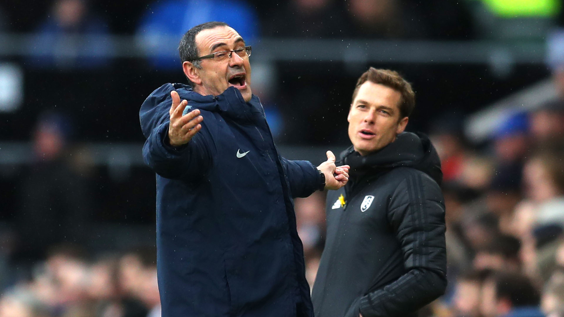 Maurizio Sarri Scott Parker Chelsea Fulham Premier League 030319