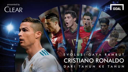 Evolusi Gaya  Rambut  Cristiano  Ronaldo  Dari Tahun Ke Tahun 