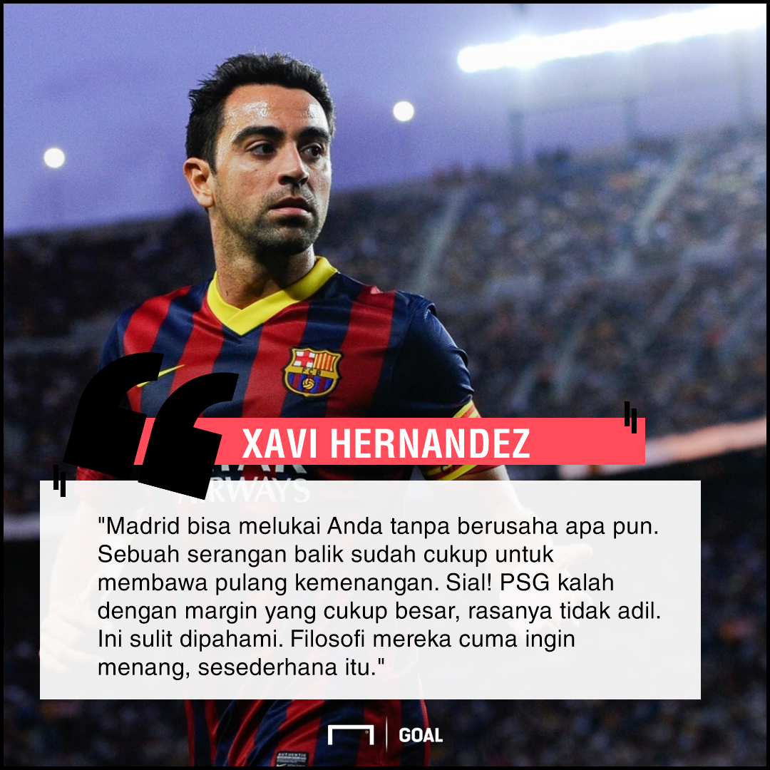 Xavi Kemenangan Real Madrid Atas PSG Tidak Adil Goalcom Xavi Kemenangan Real Madrid Atas PSG Tidak Adil Goalcom