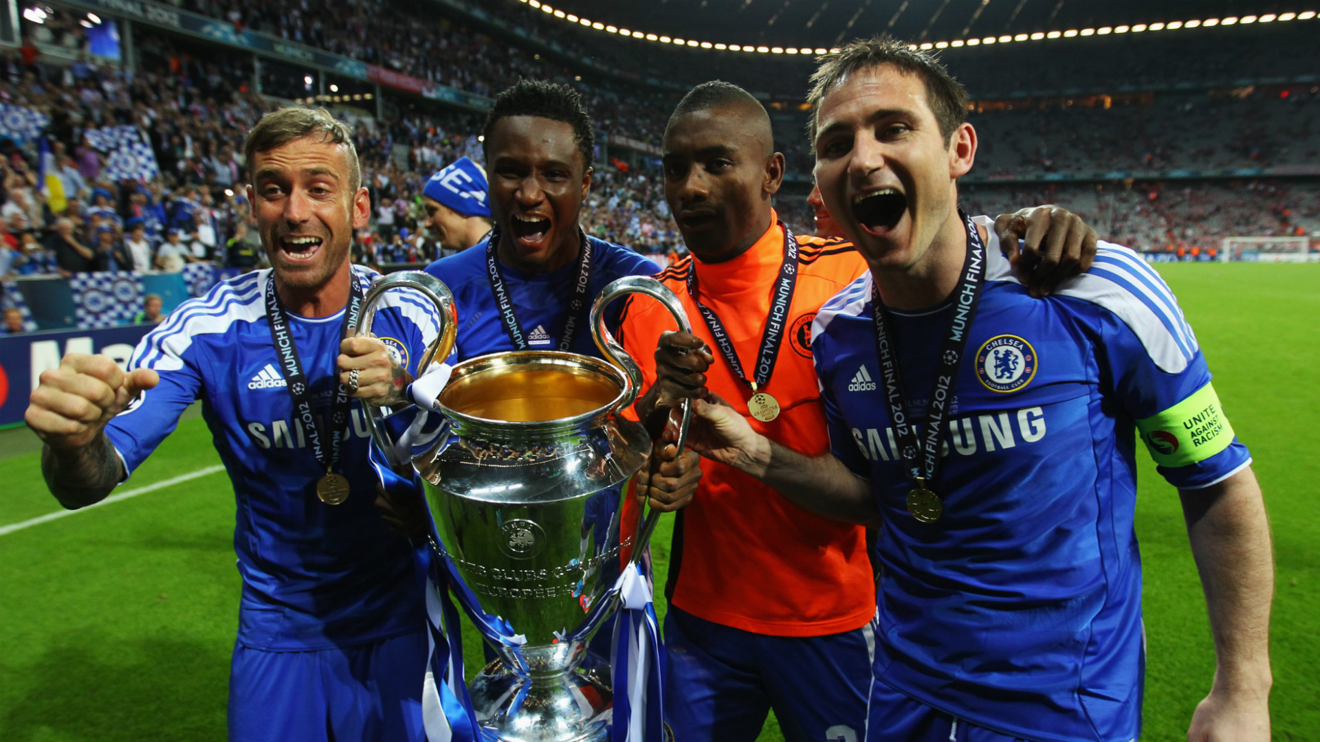  John Obi Mikel Chelsea Champions League 2012 