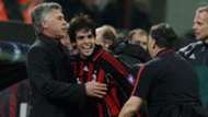 Carlo Ancelotti Kaka AC Milan Champions League