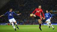 Zlatan Ibrahimovic Everton Manchester United Premier League