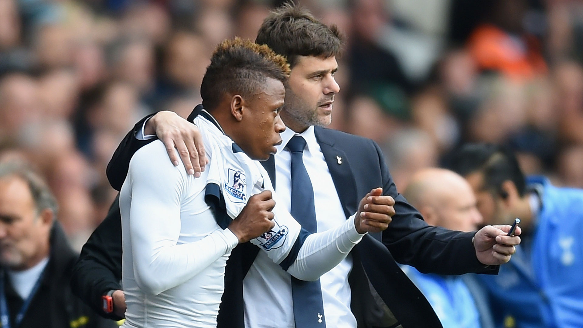 Clinton N'Jie Mauricio Pochettino Tottenham Premier League