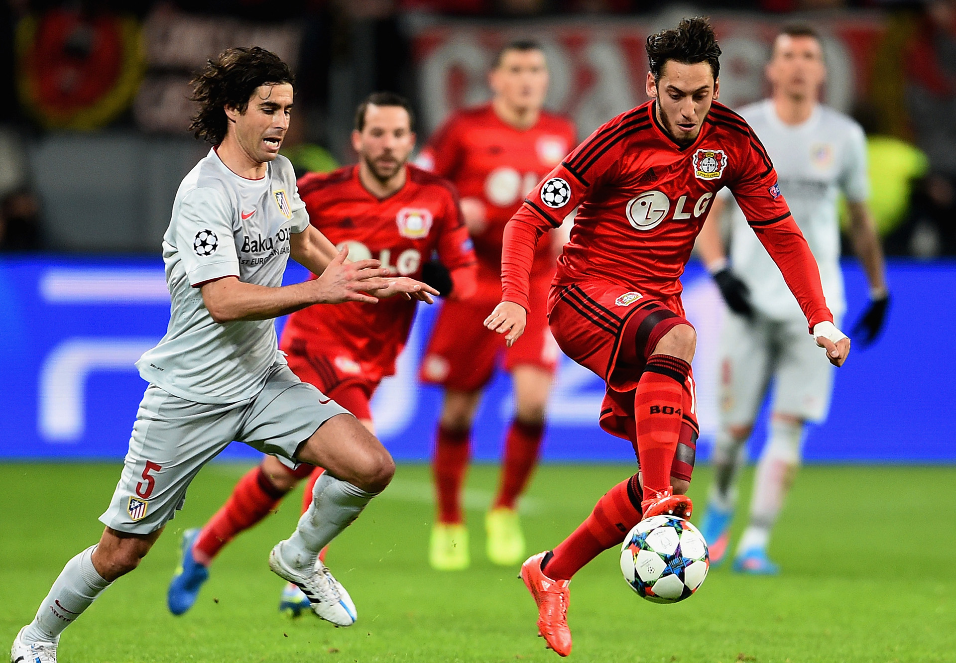 Hakan Calhanoglu Atletico Madrid Bayer Leverkusen Champions League