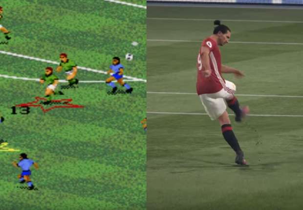 From FIFA 17 to FIFA 94 - how the free kick has changed over the years