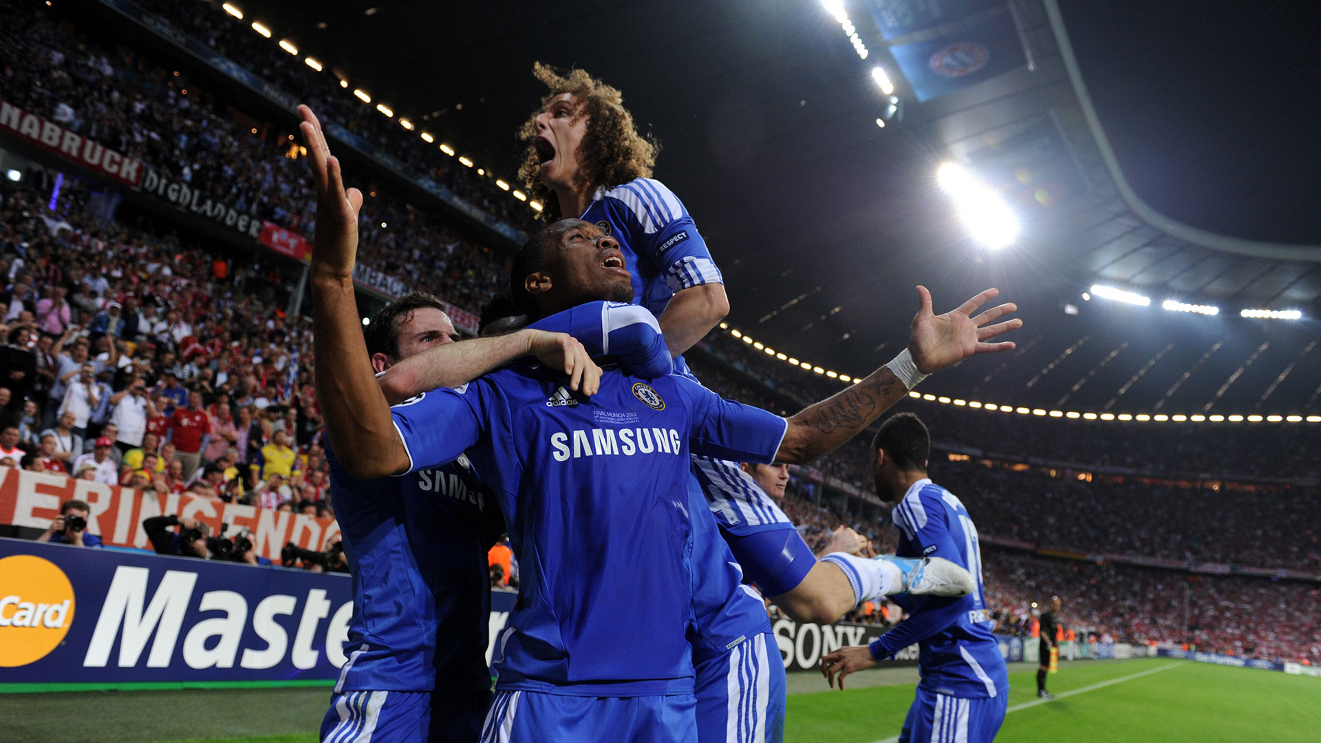 Didier Drogba Chelsea Bayern Munich Champions League ...