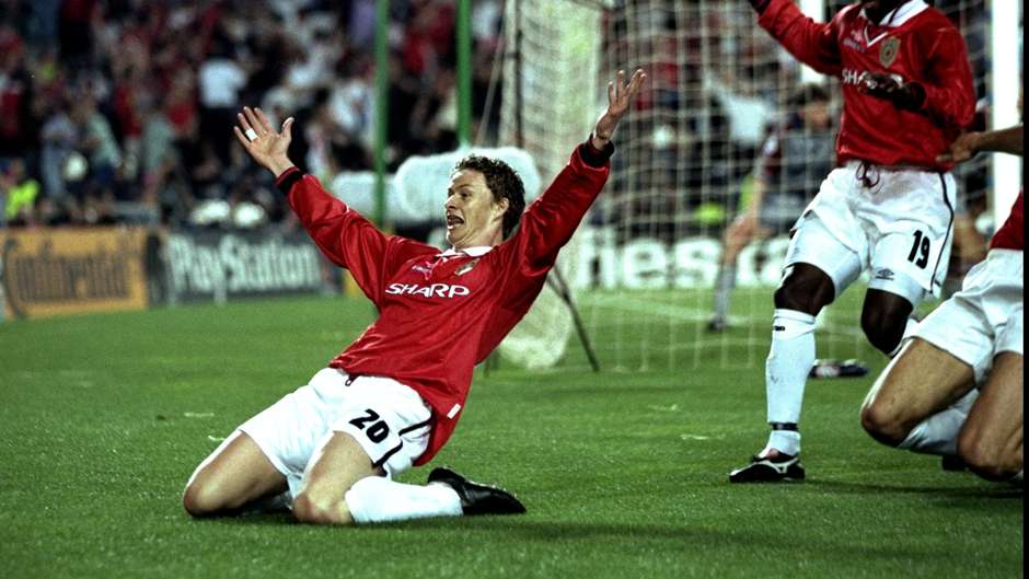 Image result for ole gunnar solskjaer 1999