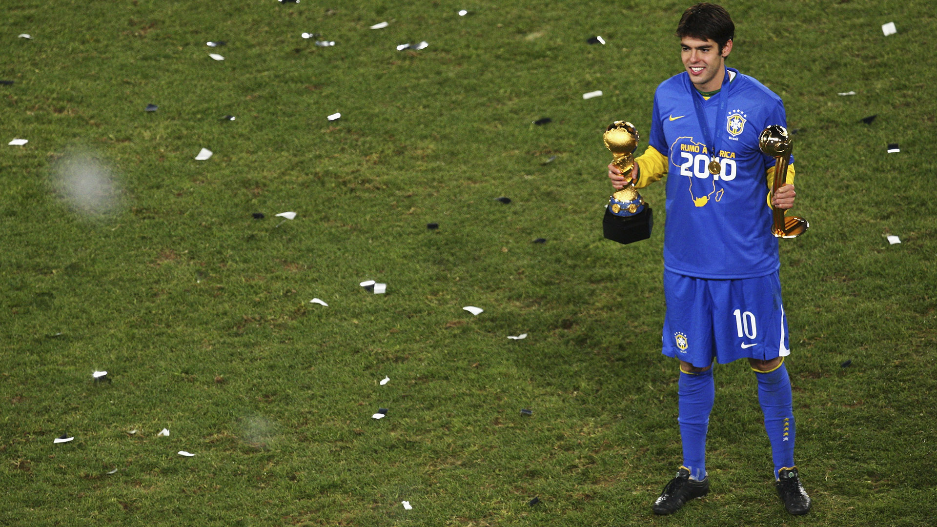 Ricardo Kaka Golden Ball Confederations Cup Brazil Southafrica 2009 ...