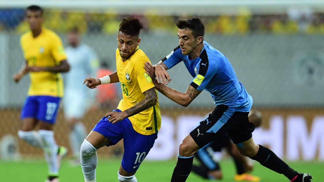 Uruguay V Brasil Laporan Pertandingan 23 03 17 Kualifikasi PD