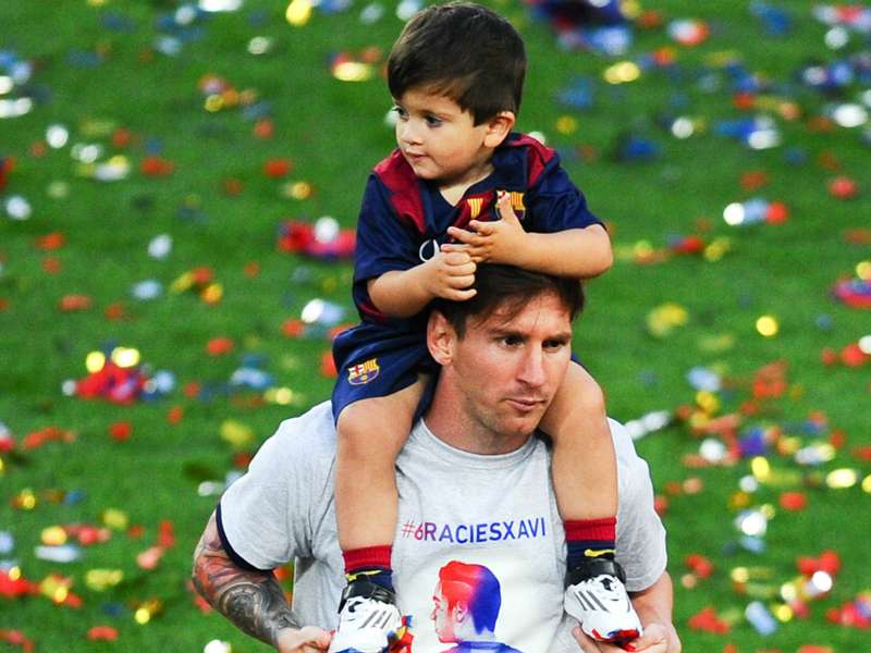 Messi's son Thiago joins Barcelona baby team | Goal.com
