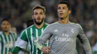 German Pezzella Cristiano Ronaldo Betis Real Madrid La Liga 24012016