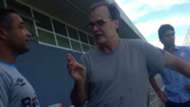 Marcelo Bielsa en el entrenamiento de Gremio 13012016