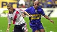 Andres DAlessandro Mauricio Serna Boca Juniors River Plate Apertura Tournament 10032002