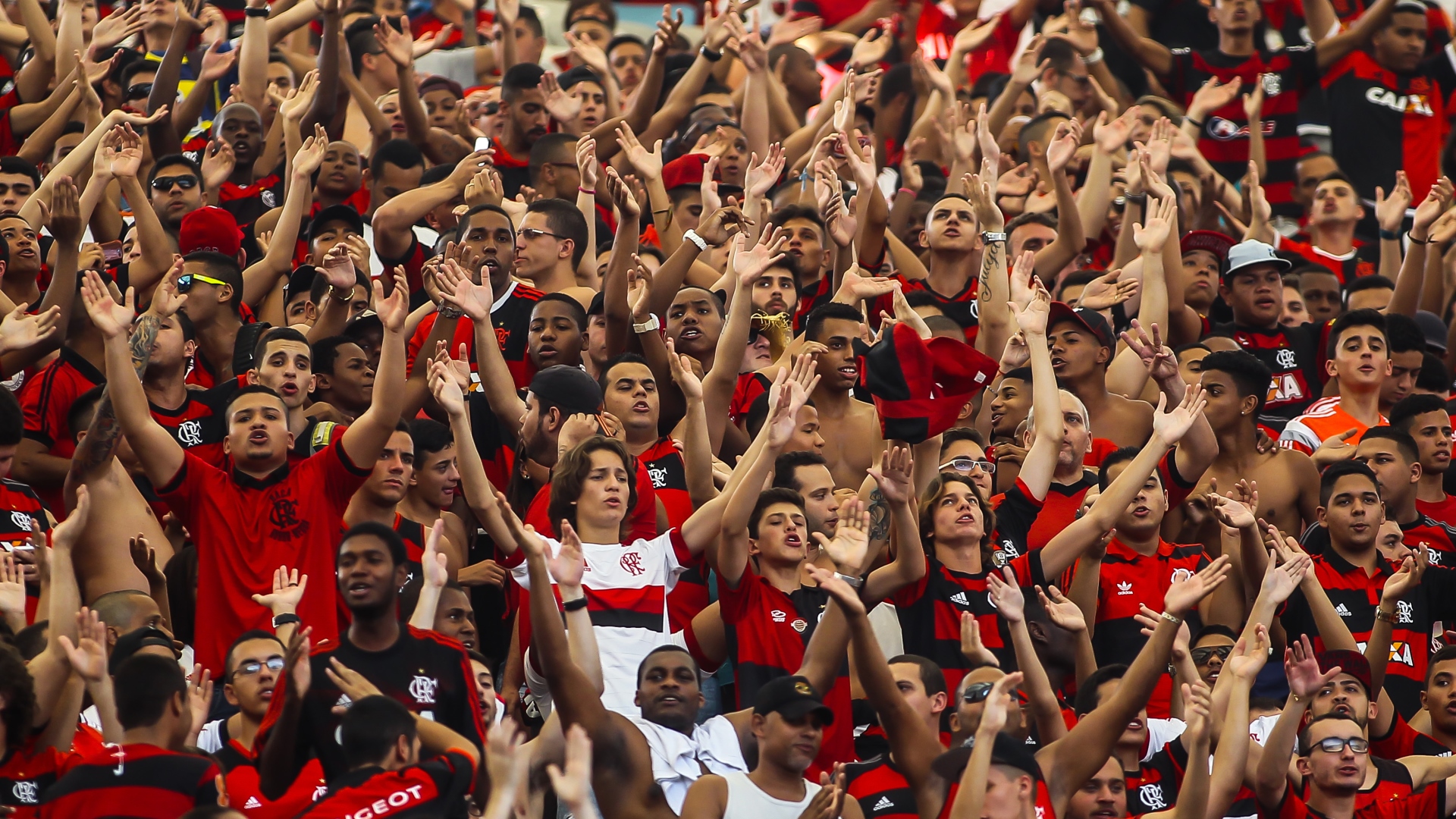 Flamengo x São Paulo 23082015 Torcida - Goal.com