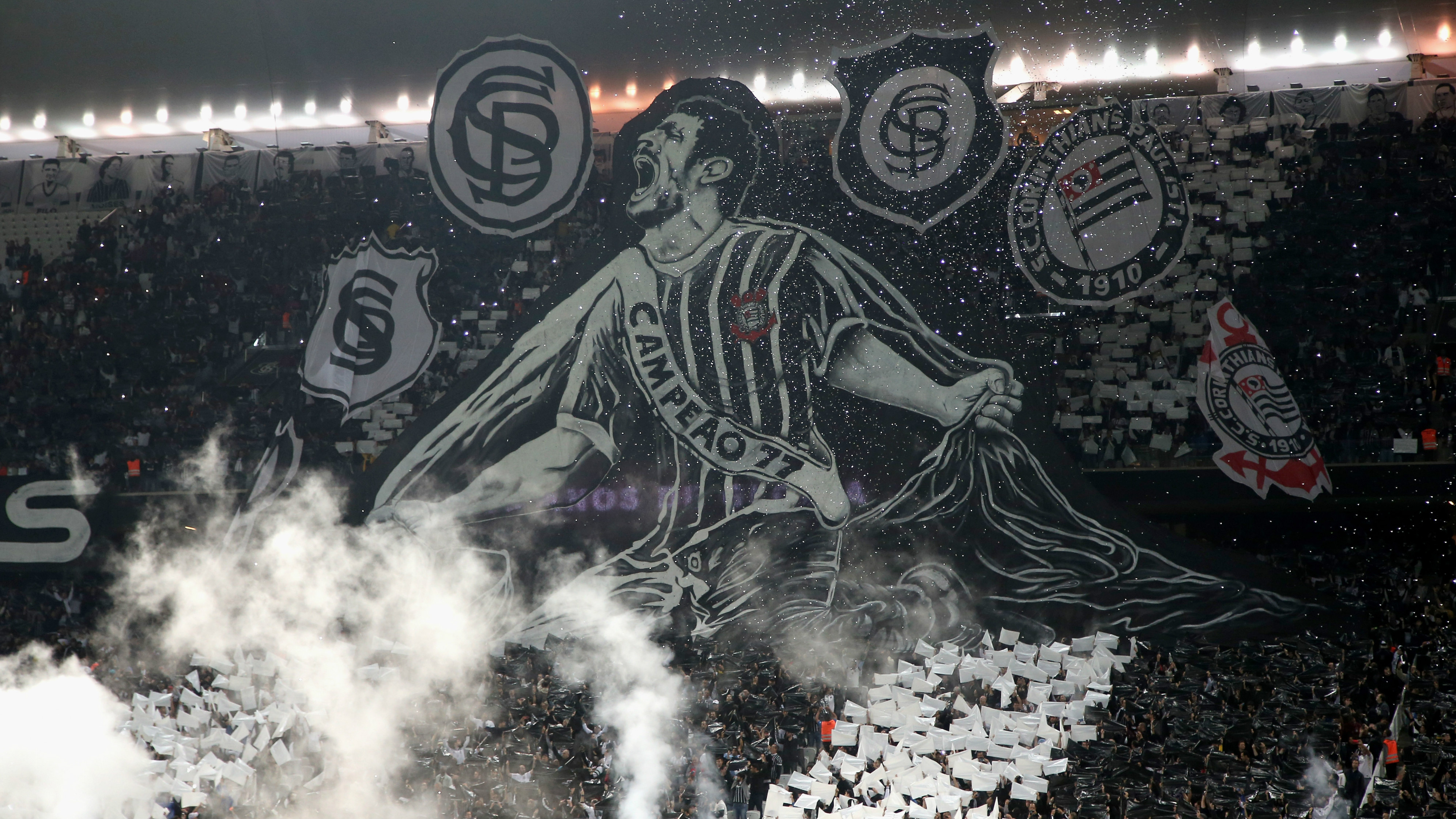 Corinthians - Torcida - Mosaico - Goal.com