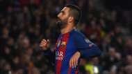 Arda Turan Barcelona Gladbach UEFA Champions League 06122016