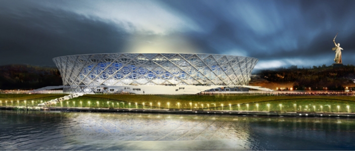 Resultado de imagem para estádio de Volgograd