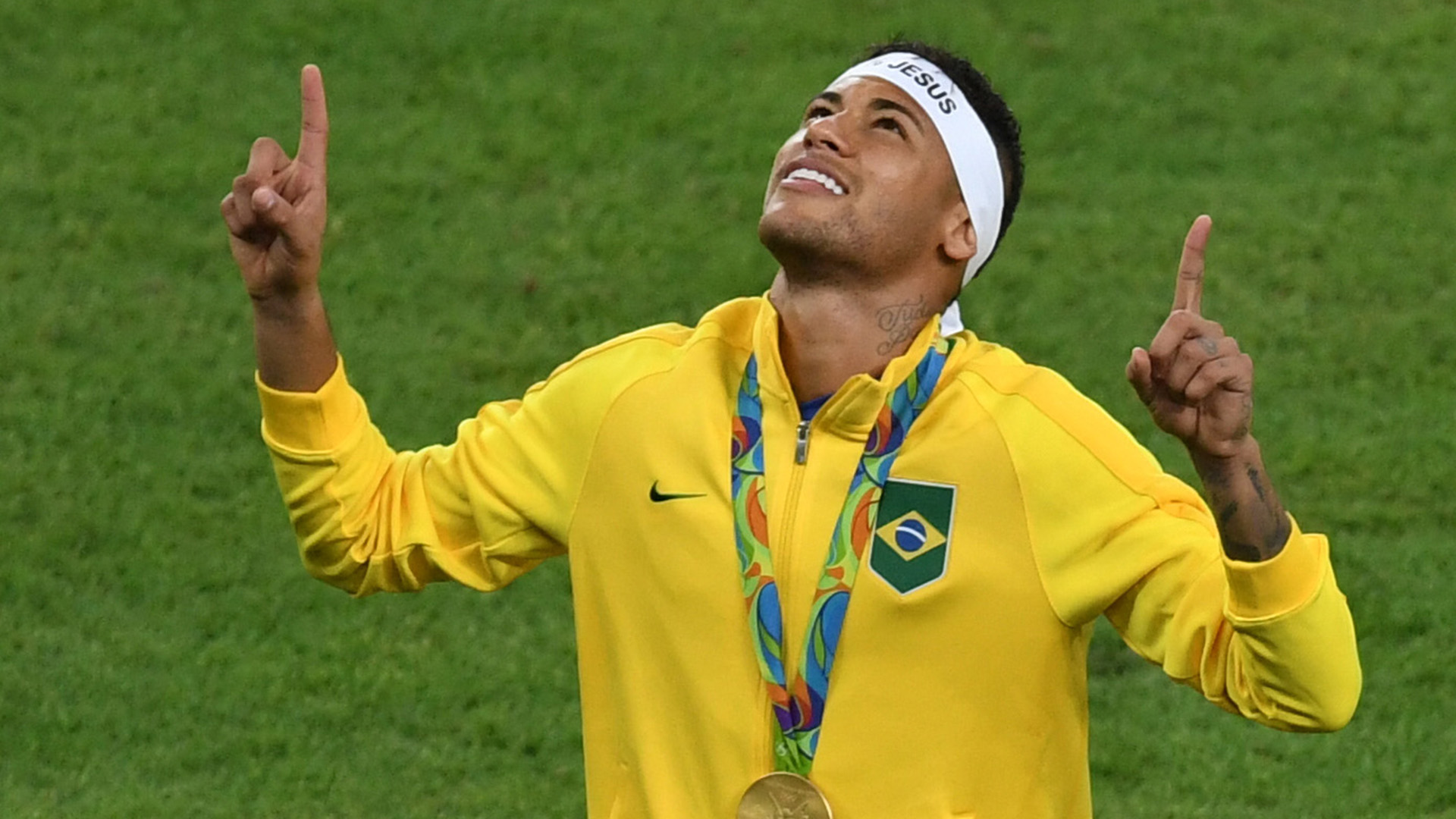 Neymar Brazil Gold Medal Rio 2016 Olympics - Goal.com