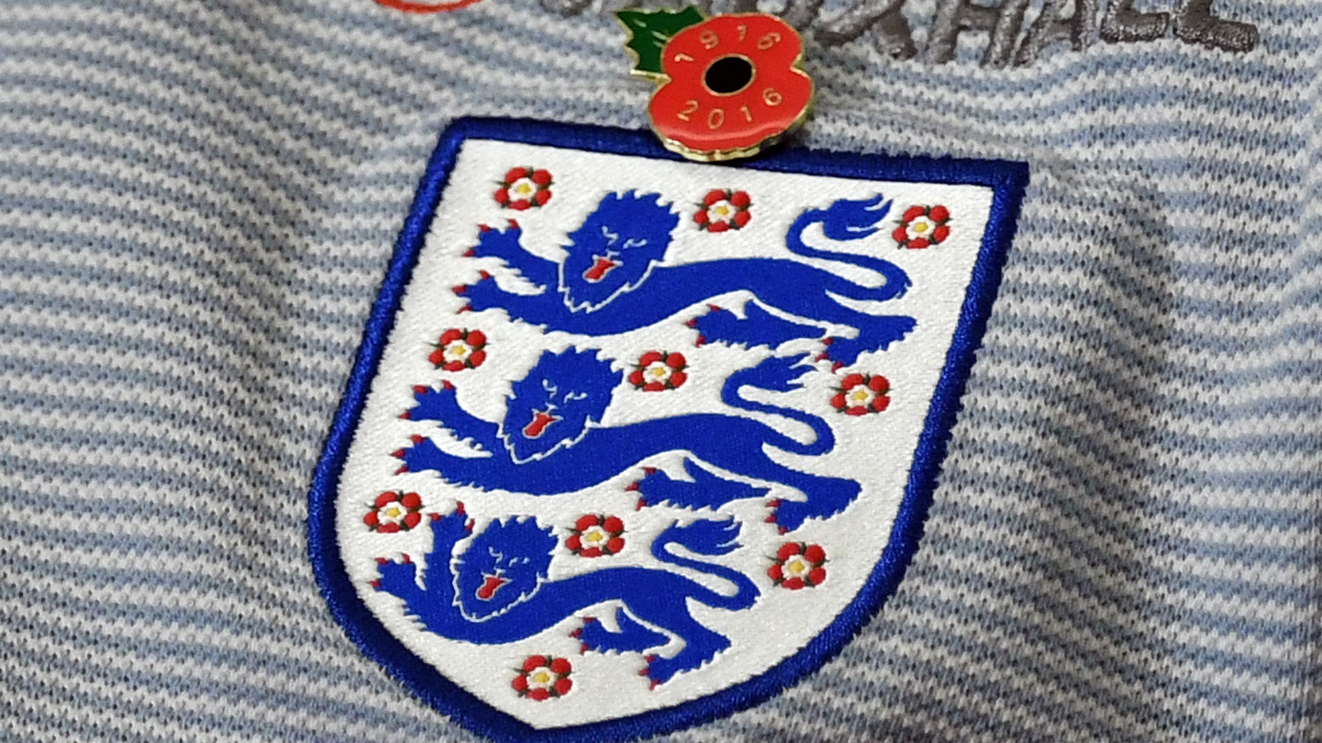 Inglaterra camisa Remembrance Day 10 11 2016