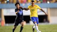 Shoya Nakajima and Neymar - Brazil vs Japan - 30072016