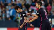 Luis Suarez Neymar red Malaga Barcelona La Liga 08042017