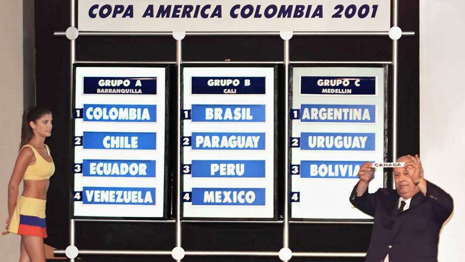 Resultado de imagen para copa america 2001 argentina no va