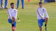 Falcao y James en selección Colombia