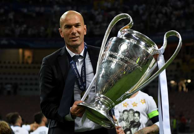 Zinedine Zidane, c'est un palmarès incroyable en 19 mois avec le Real Madrid
