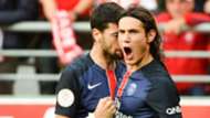 Edinson Cavani Javier Pastore Reims Paris SG Ligue 1 19092015