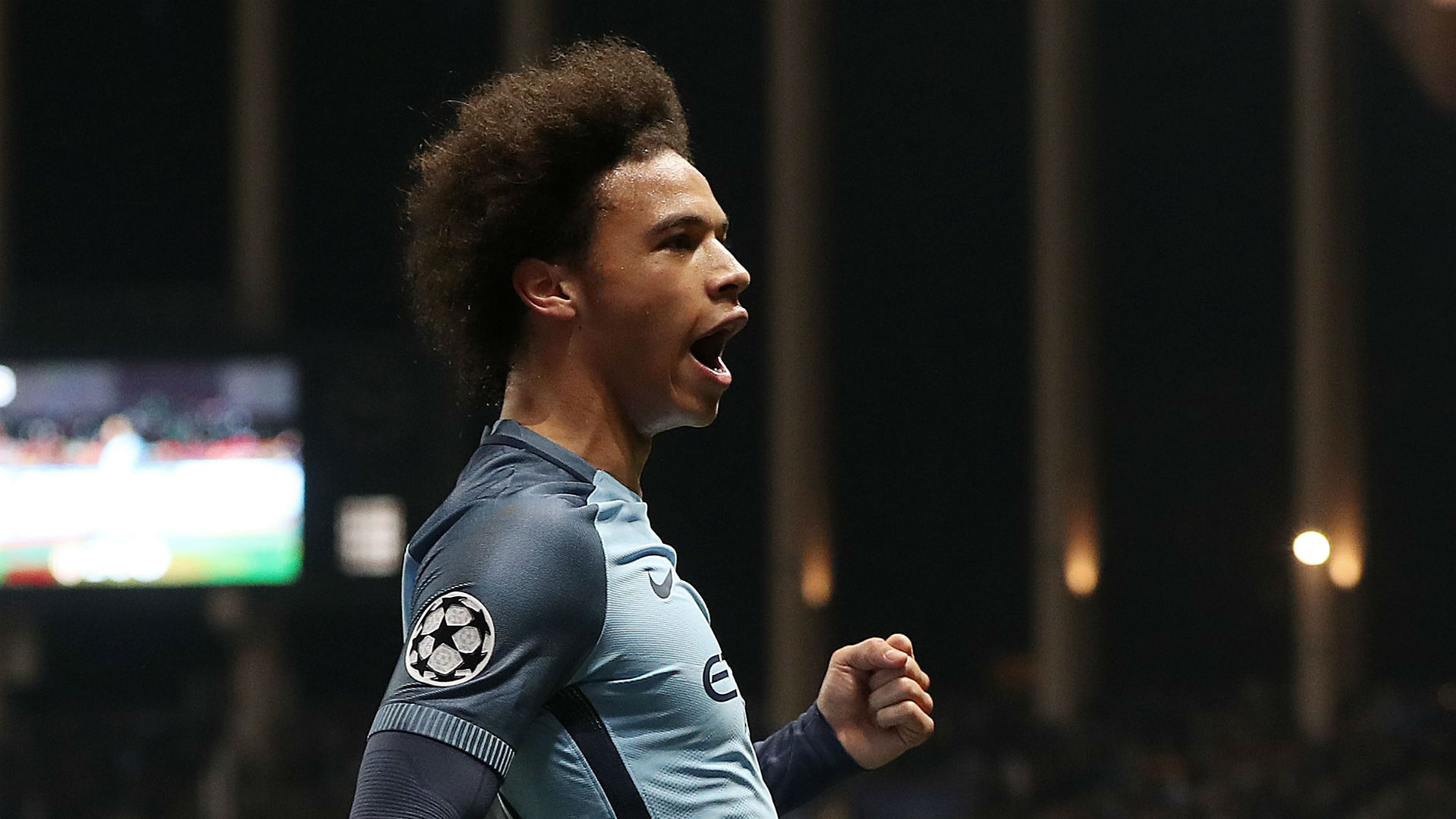 Leroy Sane Monaco Manchester City Champions League 15032017