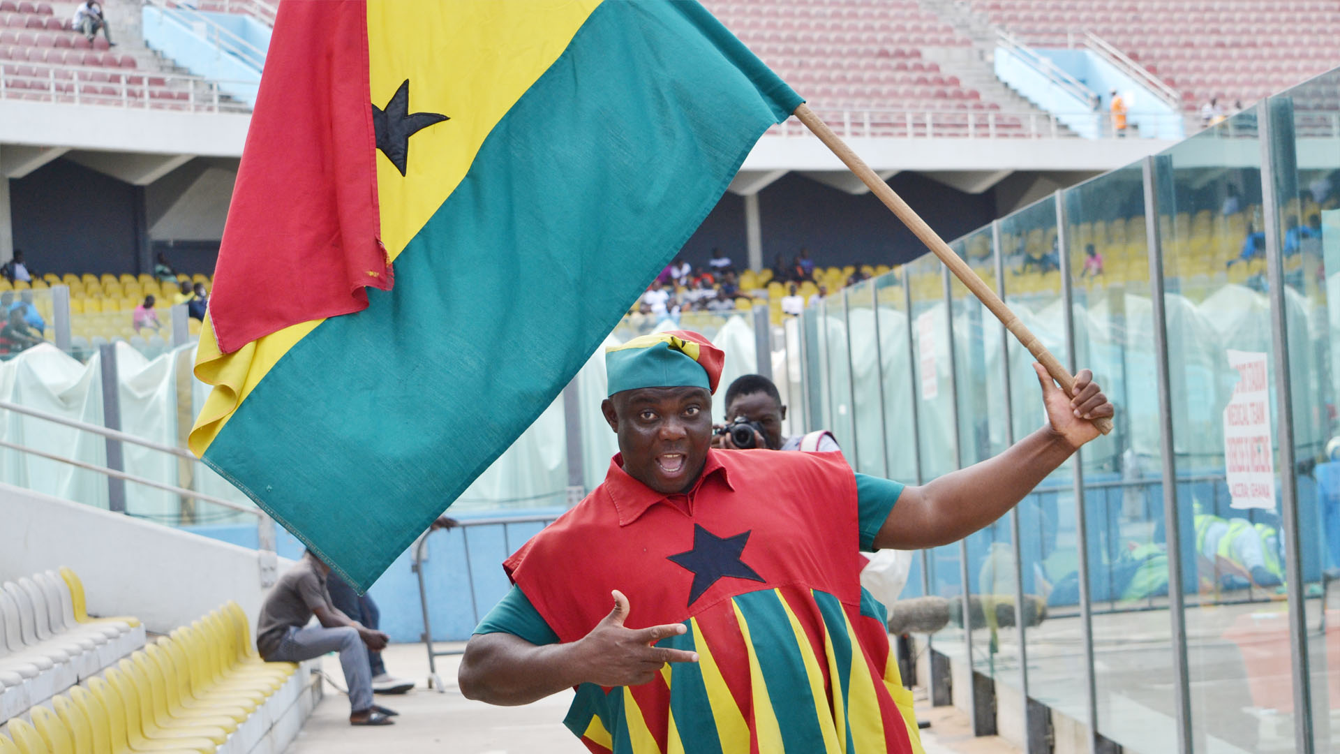 Ghana fan