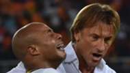 Herve Renard and Andre Ayew