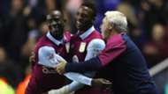 Albert Adomah & Jonathan Kodjia of Aston Villa