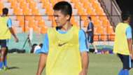 Sunil Chhetri Indian National Team training session