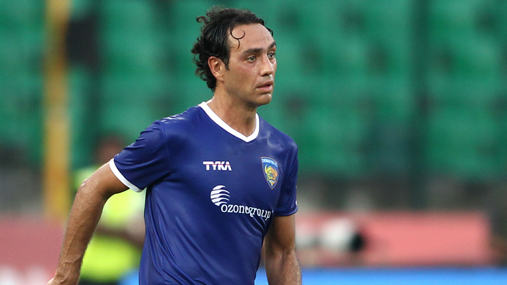 Alessandro Nesta of Chennaiyin FC during ISL match against Delhi