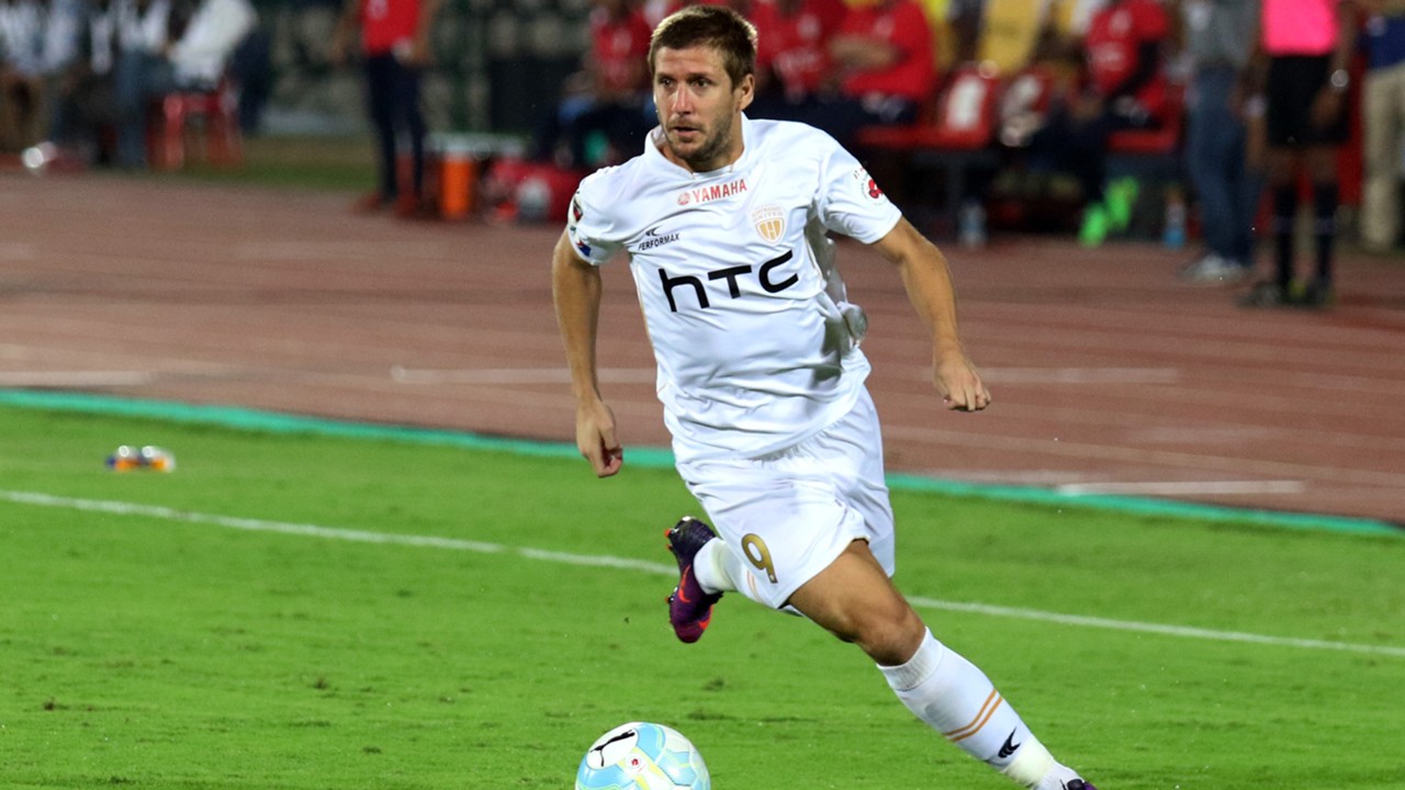FC Pune City Eyeing Their First ISL Final While Roca Trying To 'Keep It Simple' emiliano alfaro northeast united fc mumbai city fc isl season 3 2016 6xtfgc7y6lbc1ipa1uuxduywn - FC Pune City Eyeing Their First ISL Final While Roca Trying To 'Keep It Simple'
