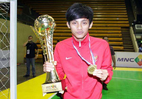 Pemain Timnas Futsal Indonesia Bambang Bayu Saptaji Kerap Pompa Diri untuk Menaikkan Level Permainan - Warta Kota