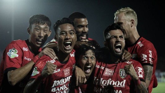 Selebrasi Bali United