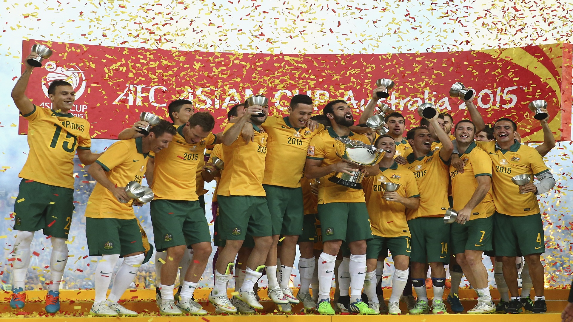 Australia Asian Cup 2015 Champion Goalcom