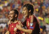 Paco Alcacer; David Silva Spain