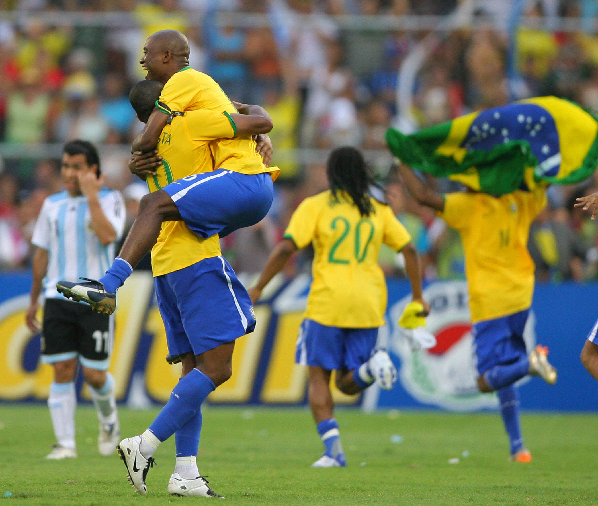 The Copa America has not always been a priority for Brazil ...