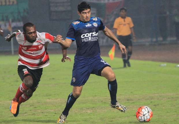Arema Cronus berharap bisa menjamu Madura United FC di Stadion Gajayana