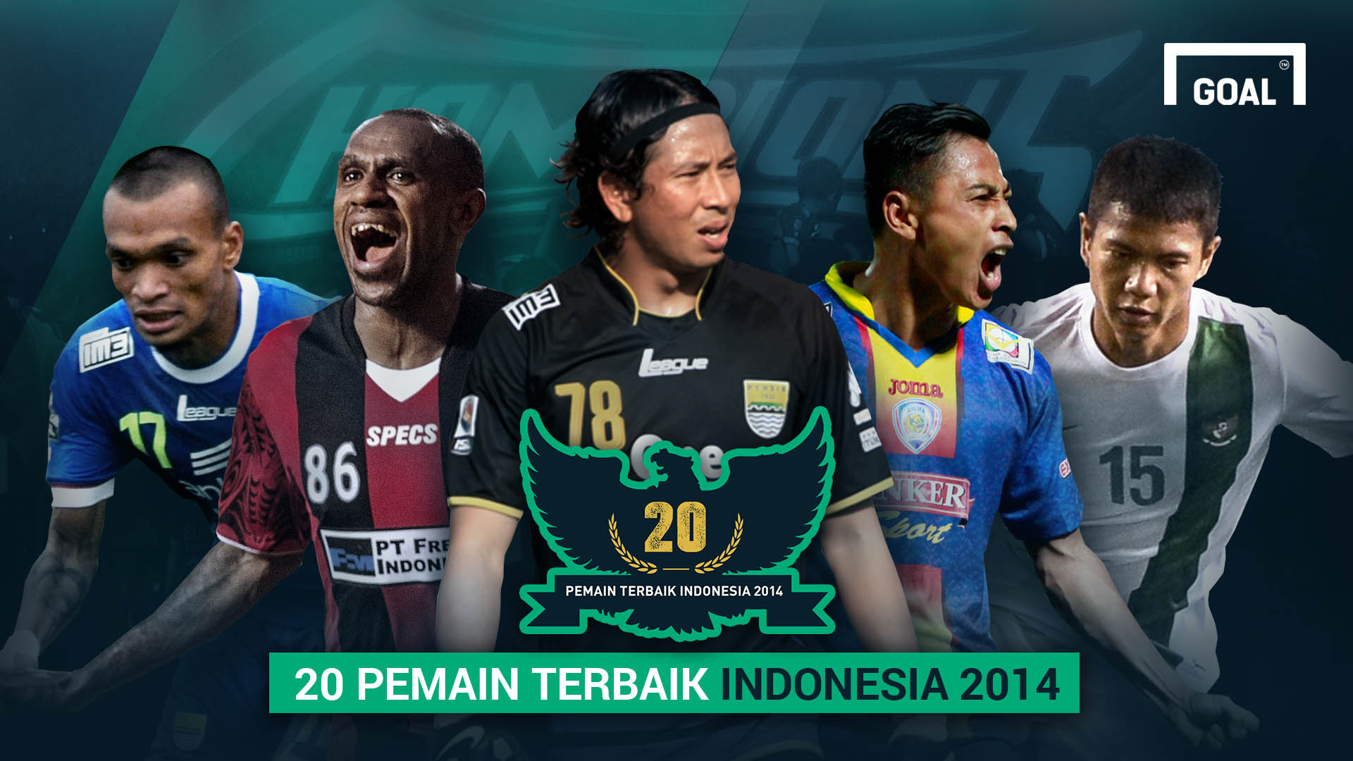 GFX Cover 20 Pemain Terbaik Indonesia 2014 Goalcom