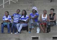 AFC Leopards fans during their GOtv Shield match at City Stadium