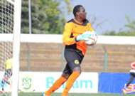 Tusker goalkeeper Duncan Ochieng' was red carded against City Stars