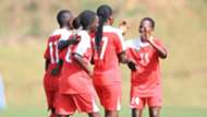 Harambee Starlets star Esse Akida is the leading goal scorer with five to her credit